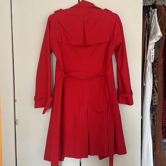 Maje Red Trench - Picture 11 of 13